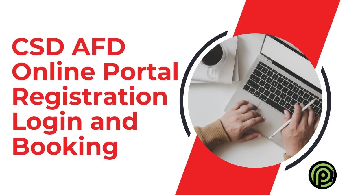 AFD CSD Portal Registration Login