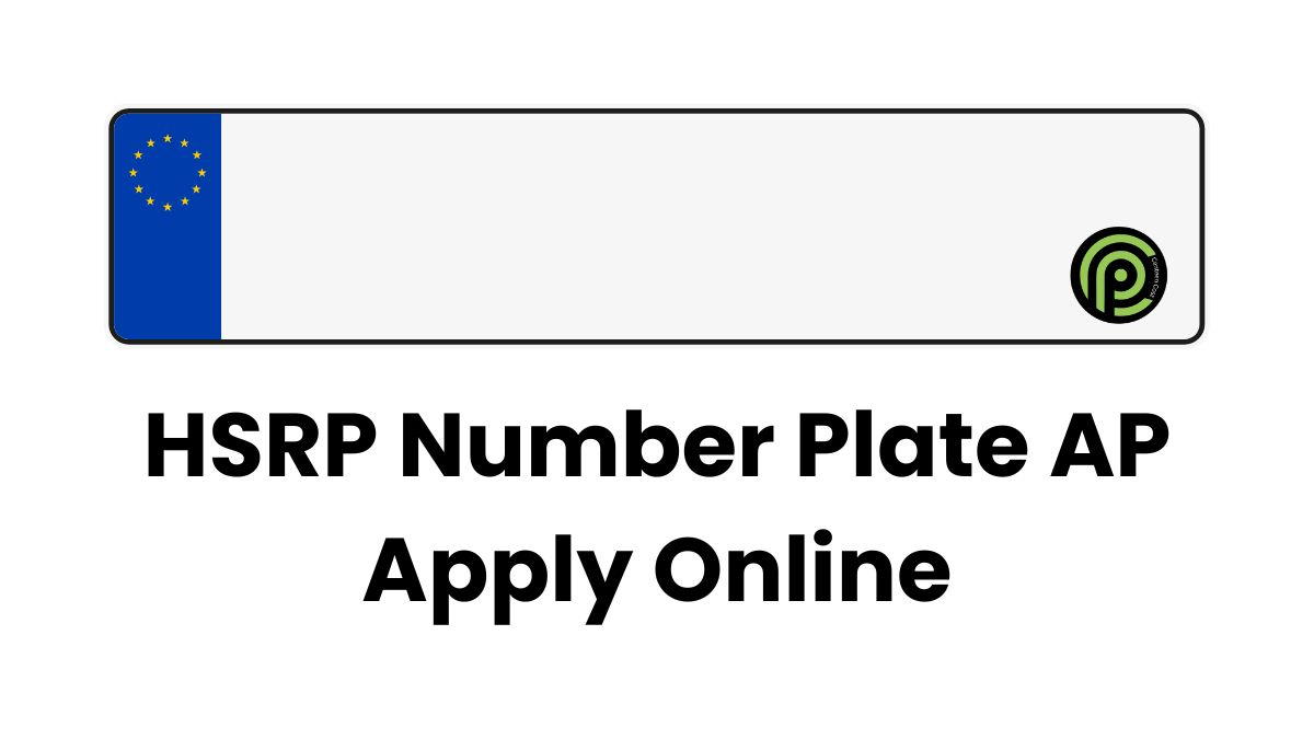 HSRP Number Plate Andhra Pradesh Apply Online