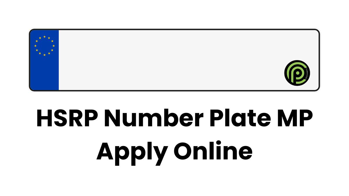 HSRP Number Plate Madhya Pradesh Apply Online