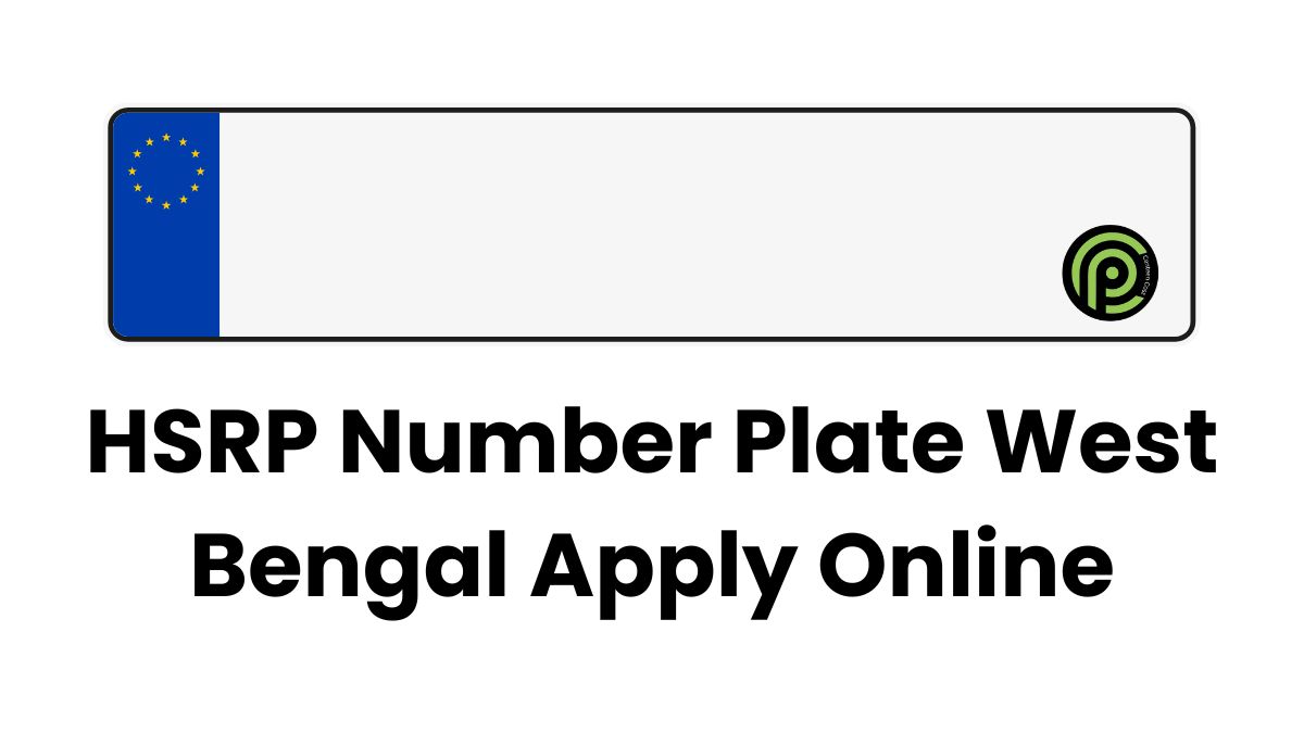 HSRP Number Plate West Bengal Apply Online