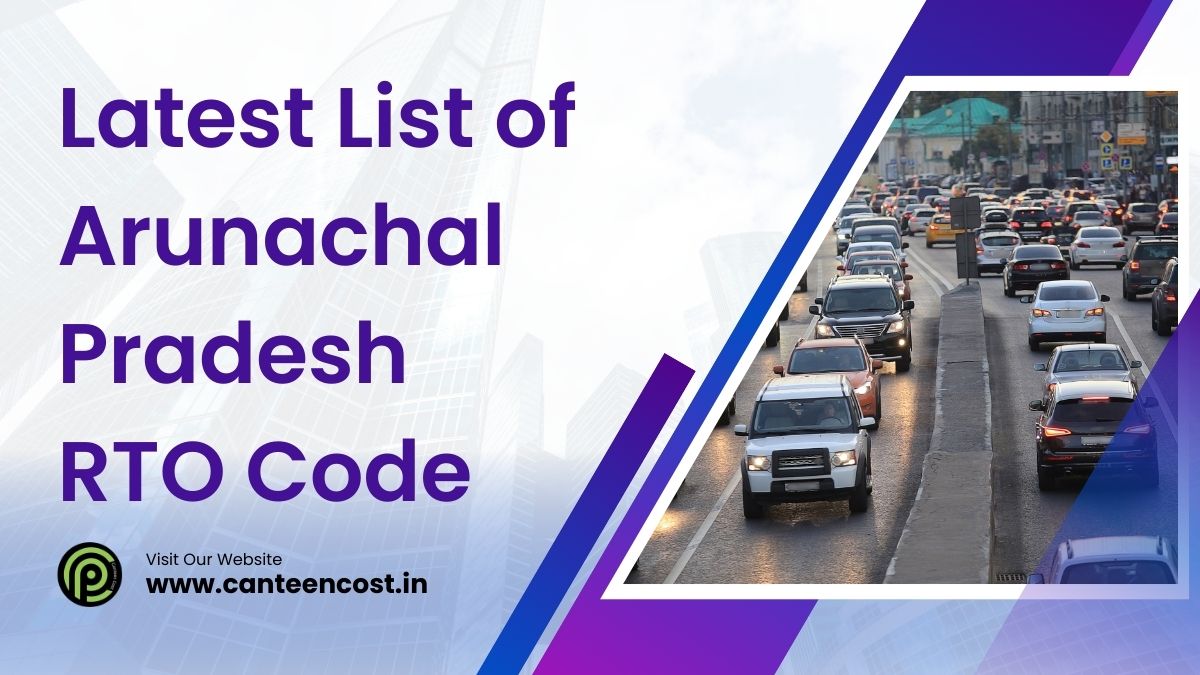 Arunachal Pradesh RTO Code List