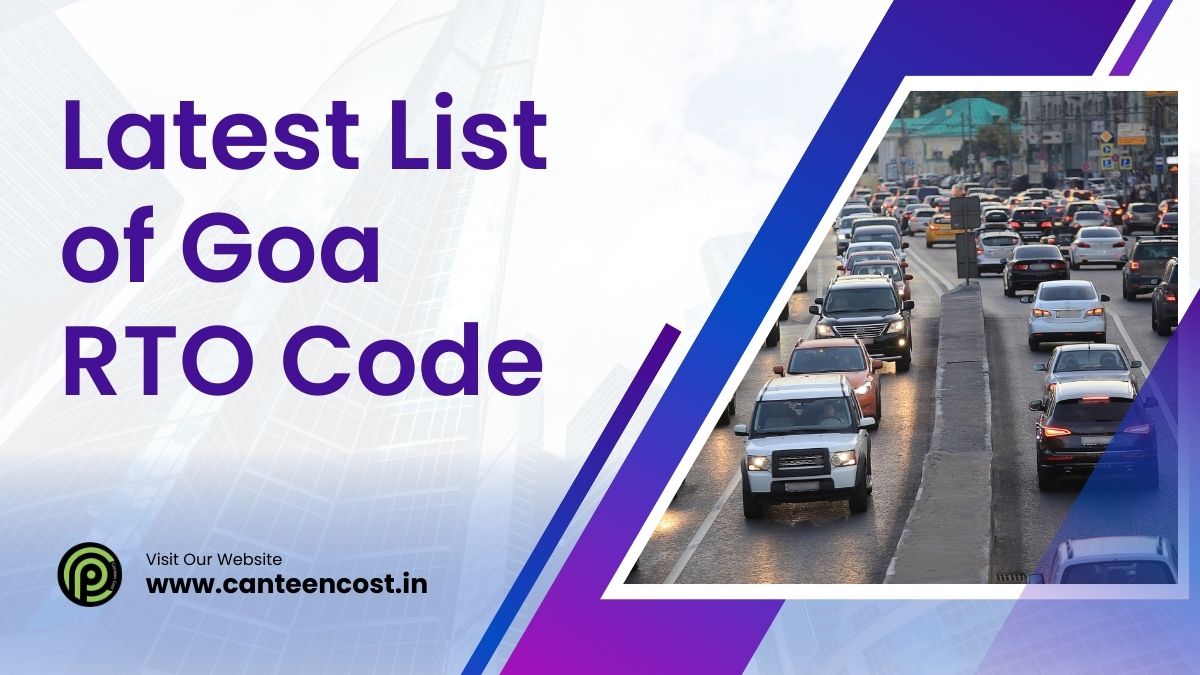 Goa RTO Code List