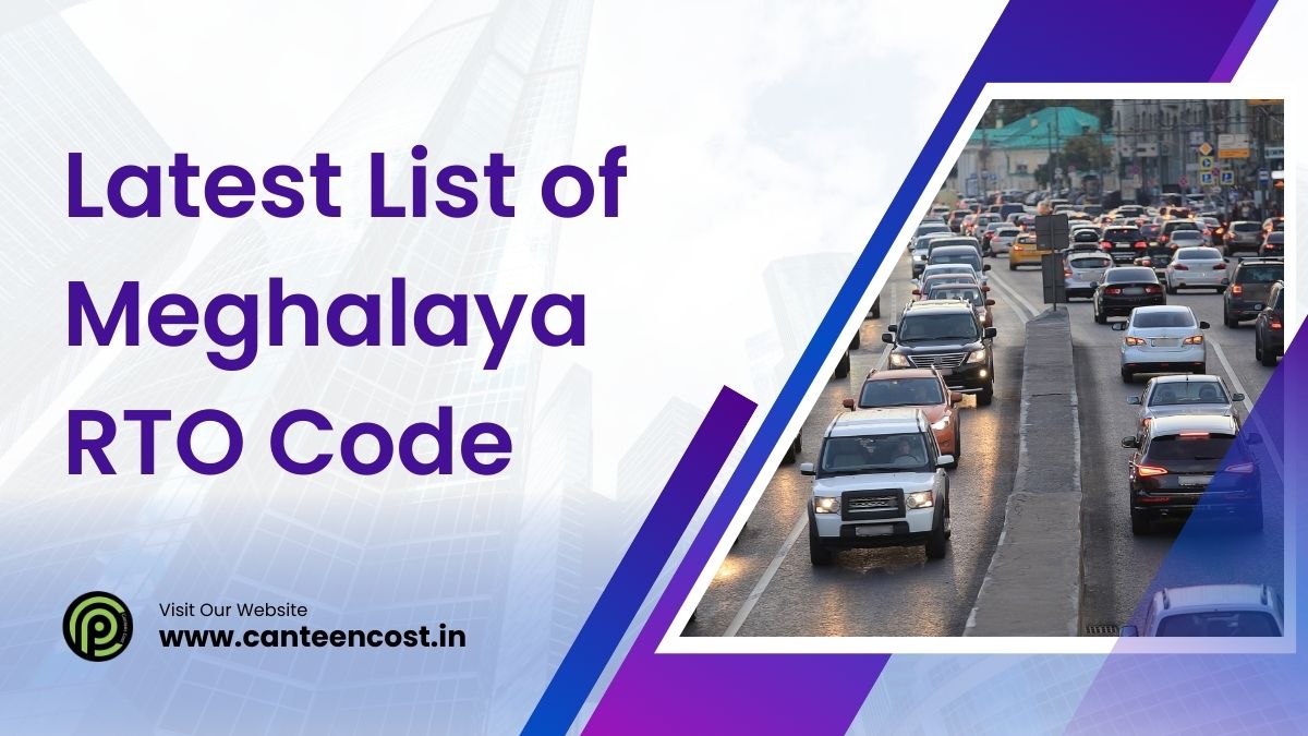 Meghalaya RTO Code List