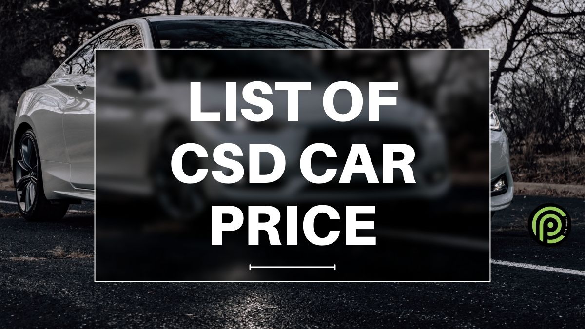 Car Price in CSD