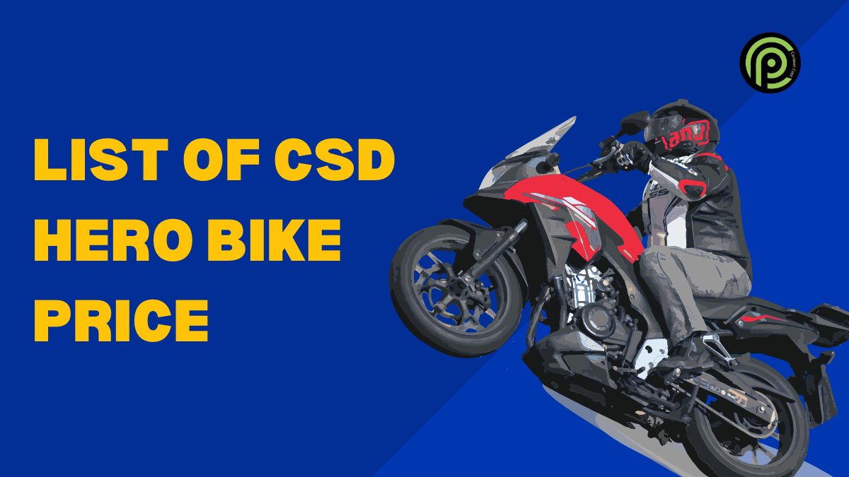 Hero Bike CSD Cost