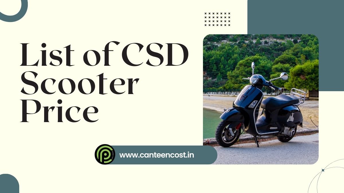 Scooter Price in CSD