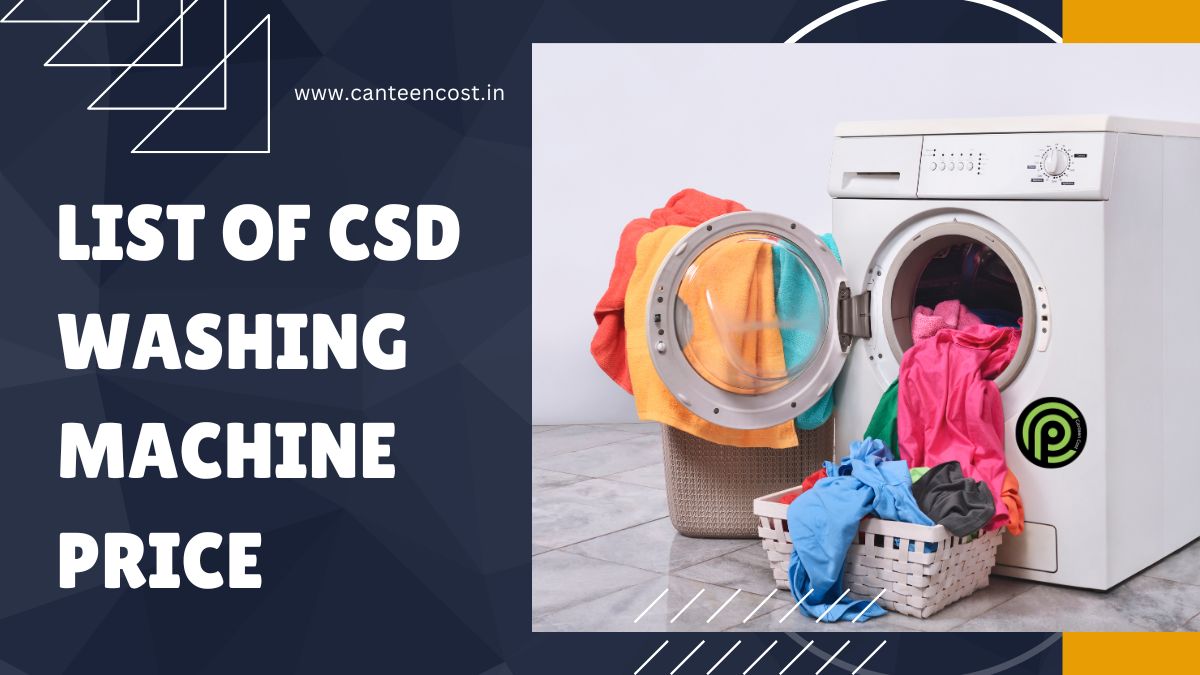 Washing Machine Price in CSD