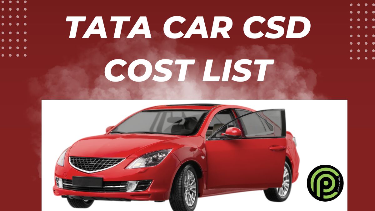 Tata Car CSD Cost